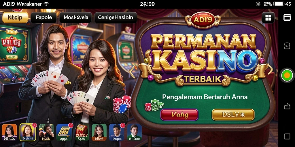 Screenshot gameplay <strong>ADI99</strong> menunjukkan keseruan bermain Kasino.
