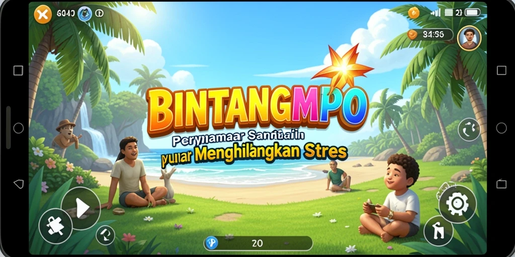 Tampilan gameplay BINTANGMPO yang seru dan menghibur.