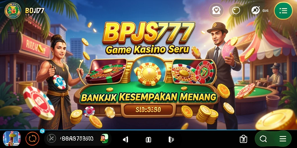 Tampilan menarik dari gameplay Kasino di BPJS777.