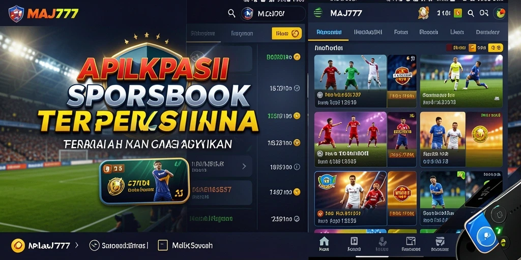 Tampilan menarik dari gameplay Sportsbook MAJ777 saat melakukan taruhan.