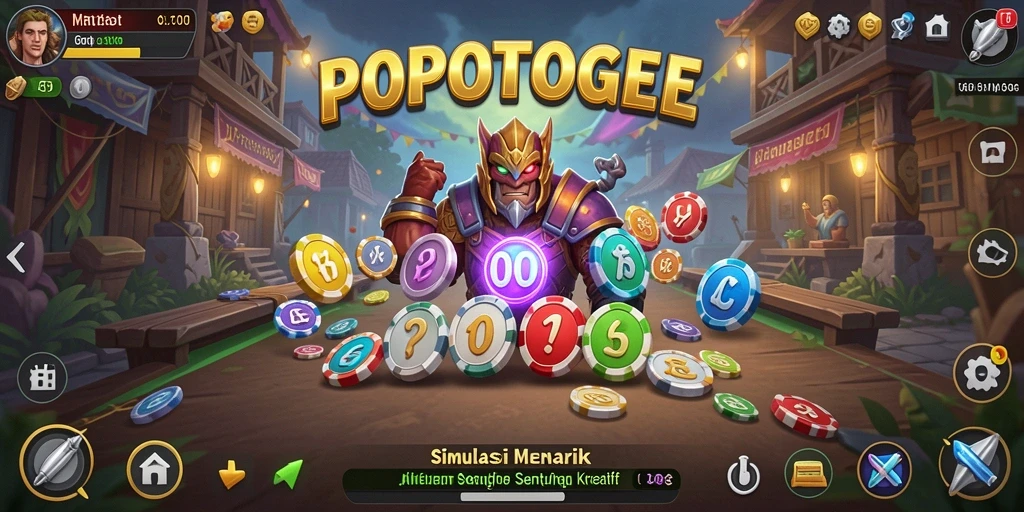 Gameplay menarik dari POPOTOGEL dalam simulasi kreatif.