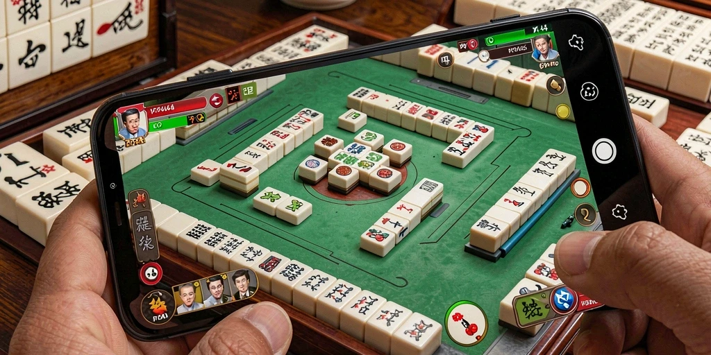 Tampilan menarik gameplay Mahjong di PP444.