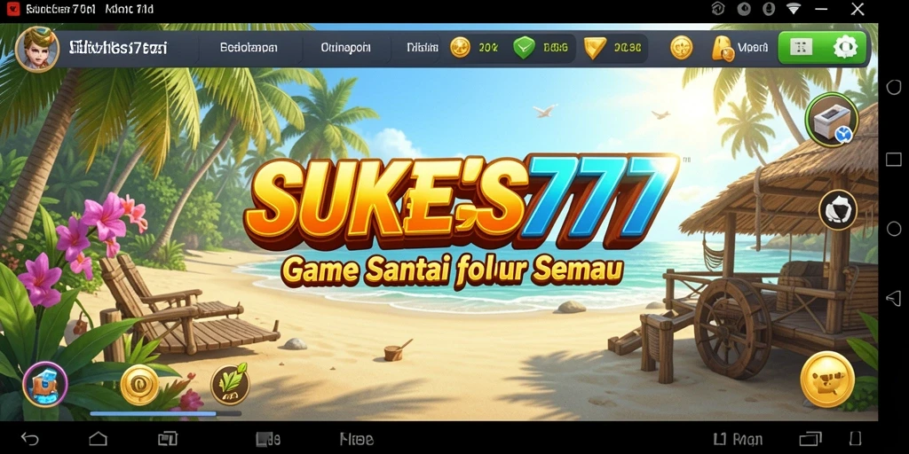 Screenshot gameplay SUKSES777 yang penuh warna dan menarik.